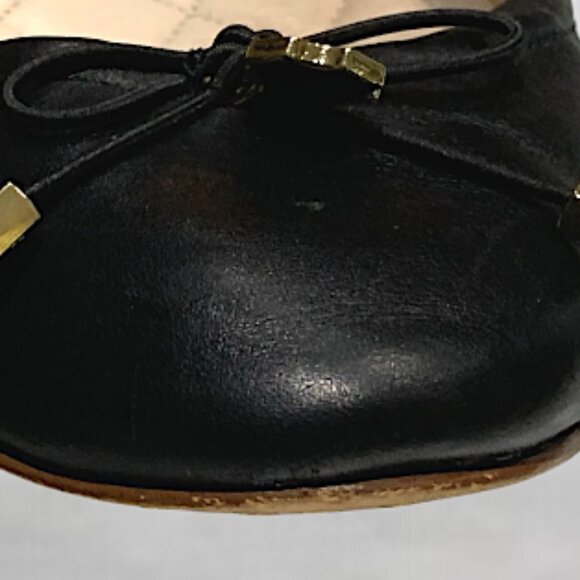 Louise et cie Ferraria Round Toe w/Bow ballet flats Black Size 8 - Picture 14 of 14
